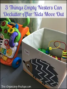 Are you an empty nester or soon will be? Here are some downsizing tips!