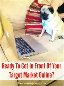 Advertise Your Products & Services On The Organizing Boutique's Website!