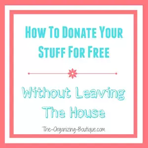 Three ways to donate used furniture and other household goods without leaving your house.