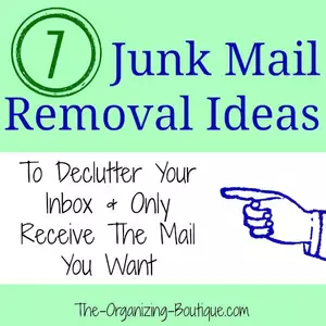 Here are junk mail removal ideas to block junk mail from ending up in your mailbox. Who needs it anyway?!