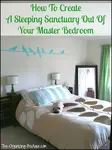 Wake up refreshed, energetic and ready to start your day in your organized home! Check out these master bedroom ideas and bedroom makeover ideas.