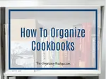 Organize Cookbooks Title