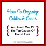 Liberate yourself from the cord clutter chaos! Here are some fabulous office organization tips and product suggestions like computer cable organizer products.