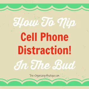 Distracted by your smart phone? You need a productivity policy. Here are 5 things you can do now to get rid of cell phone distraction.