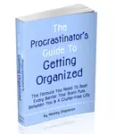 Ten reasons you can't stay organized and ways to avoid procrastination, so you can finally conquer your clutter.