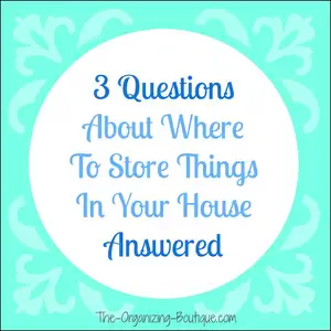 Ever have trouble figuring out WHERE to store something in your home? This is a home storage solution from one of my awesome clients!