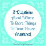 Ever have trouble figuring out WHERE to store something in your home? This is a home storage solution from one of my awesome clients!