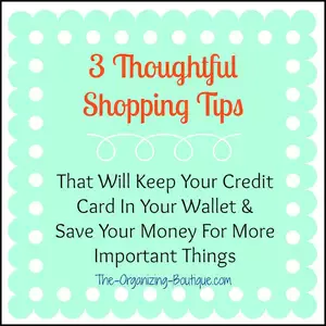 Thoughtful Shopping Infographic