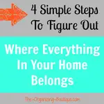 This is one my TOP home organization tips explained in detail - how to organize your home so that you can find EVERYTHING.