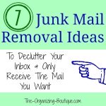 Junk Mail Removal Infographic