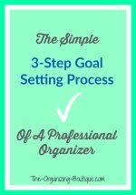 3 Step Goal Process