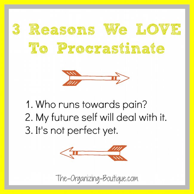 We love to put things off. The key to figuring out how to avoid procrastination lies in why we love to do it.