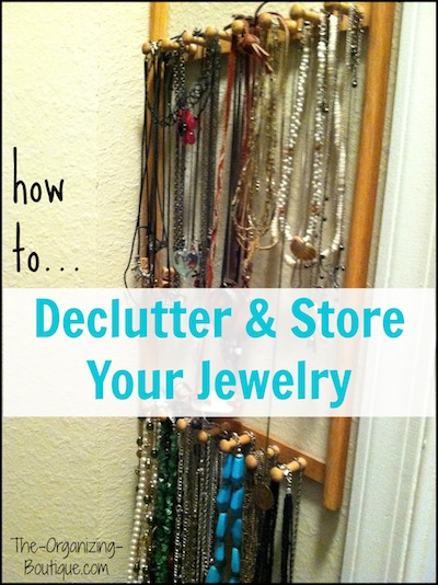 Declutter Jewelry Infographic