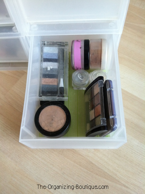Makeup Storage Drawers & DIY Washi Tape Craft