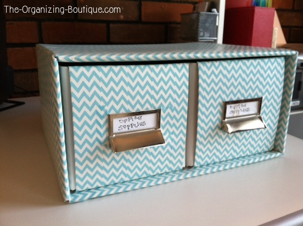 DIY Home Decor Crafts - Office Drawers Makeover Using Washi Tape