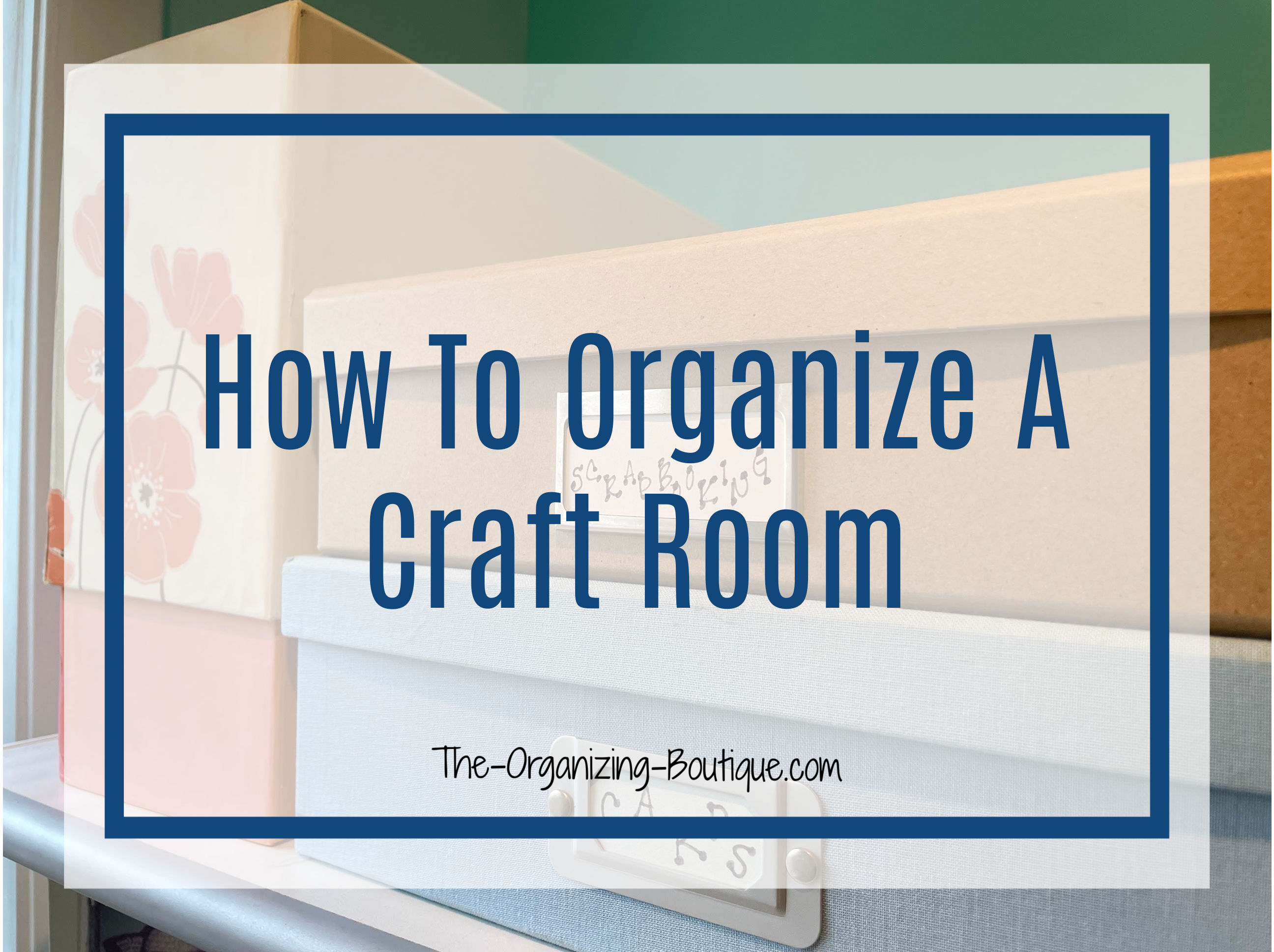 craft room organization