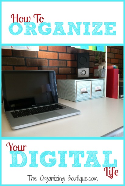 In this day and age, getting organized includes your digital life. Check out these fantastic technology tips for computer organization, password storage and more!