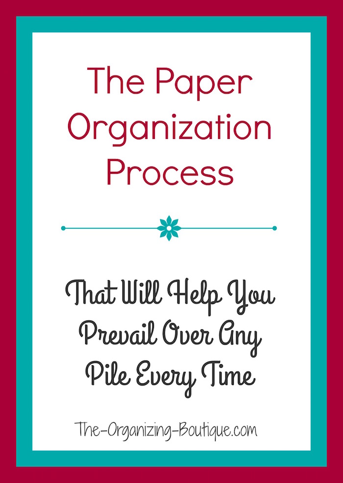 Papers, files, documents, records, reports, archives, information overload! My process for organizing paperwork will help you achieve paper organization once and for all!