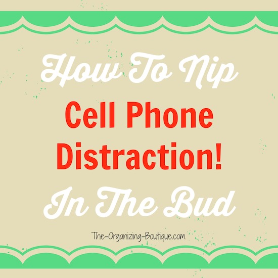 Distracted by your smart phone? You need a productivity policy. Here are 5 things you can do now to get rid of cell phone distraction.