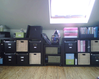 scrapbook storage furniture - after