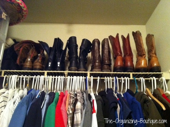 boot hangers and storage ideas
