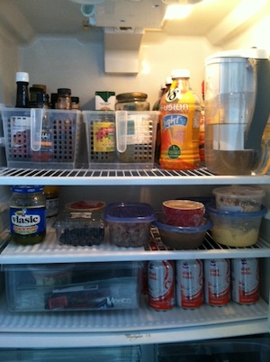 refrigerator organization
