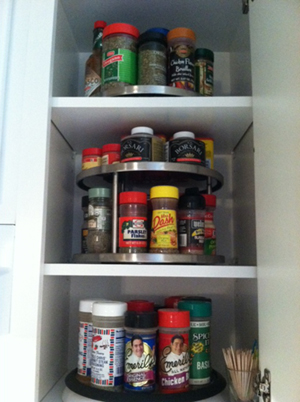 organized spices