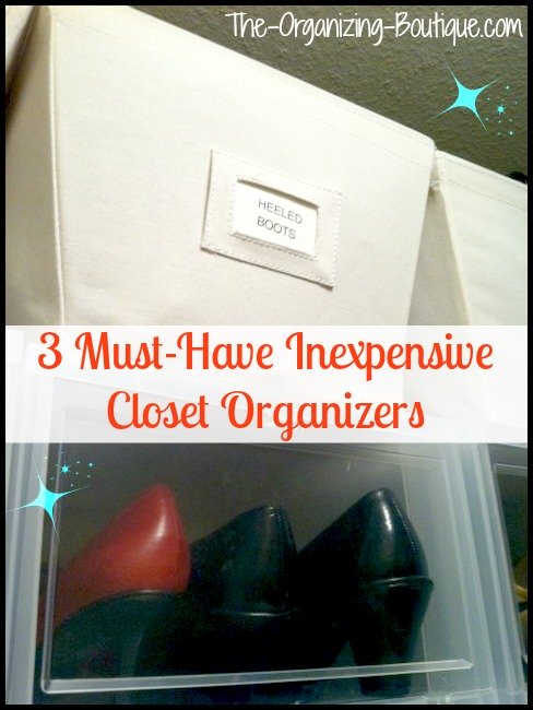 Let's keep things simple. Here are my top 3 closet storage solutions, and how they can be used in different ways to your advantage.