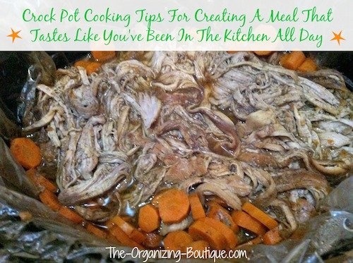 One of my best cooking tips is to use a slow cooker for a number of reasons, so here are my top 5 crock pot cooking tips for making effortless meals.