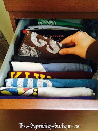 how to organize your dresser