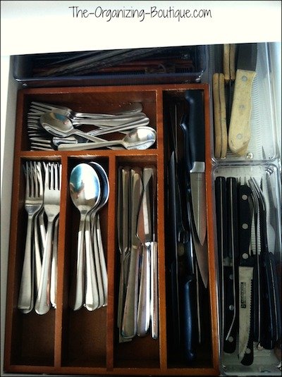 kitchen drawer organizers