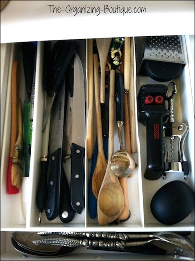 kitchen drawer organizers