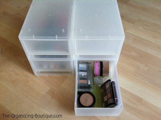 Makeup Storage Drawers & DIY Washi Tape Craft