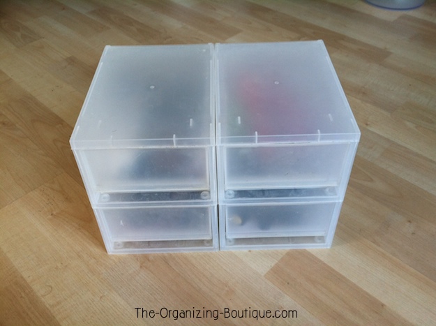 Makeup Storage Drawers & DIY Washi Tape Craft