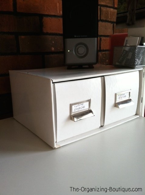 My first DIY home decor crafts project! I decided to give my office drawers a makeover with washi tape. Take a look!