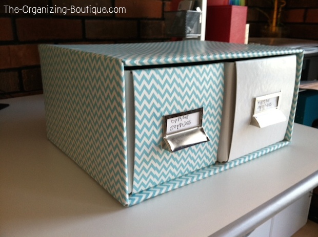 DIY Home Decor Crafts - Office Drawers Makeover Using Washi Tape