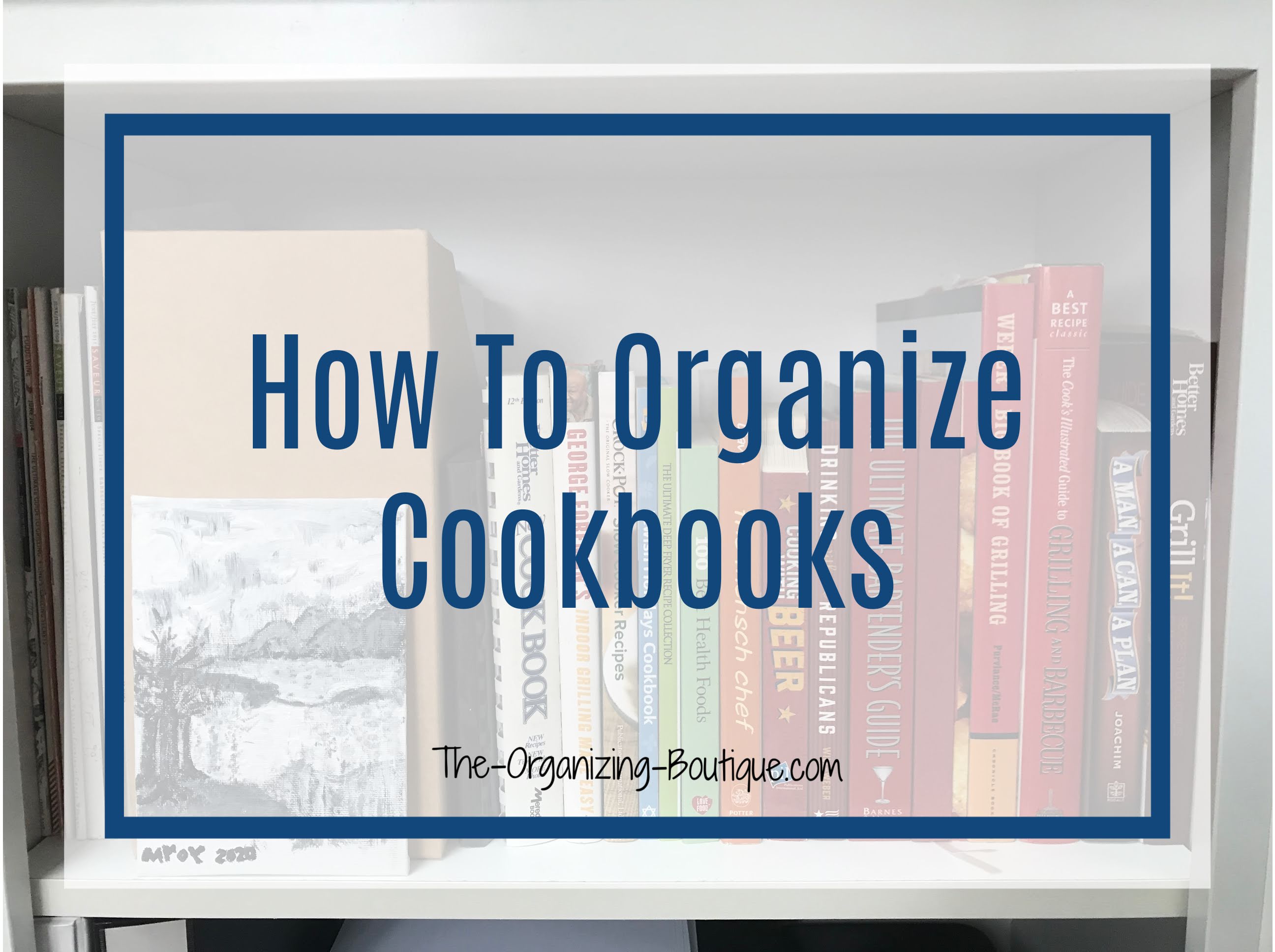 Want some cookbook storage ideas and tips on how to organize recipes? Here they are!