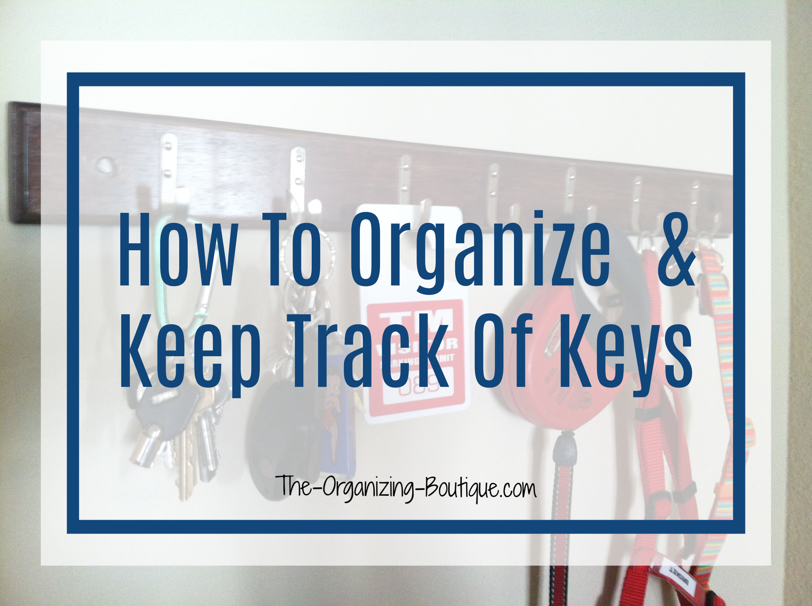 Lost your keys? Need a key ring finder or a key organizer? Here are entryway storage tips for organizing your keys!