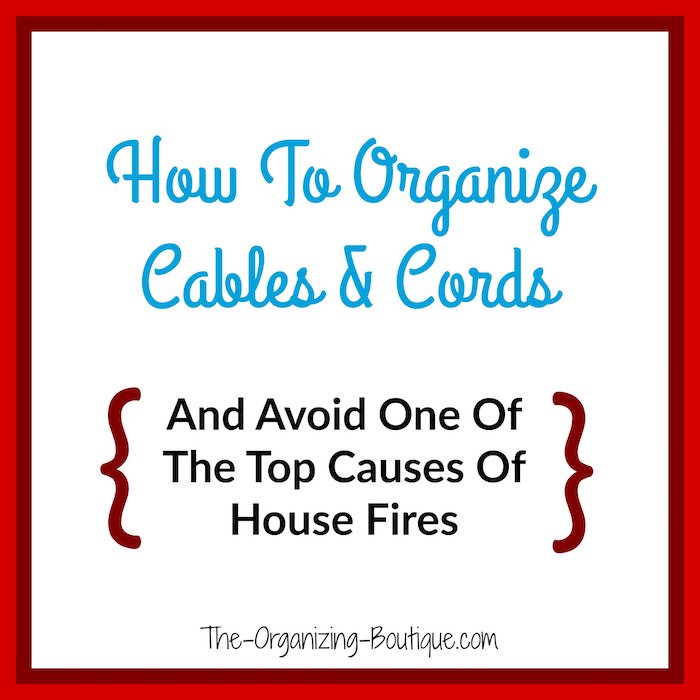 Liberate yourself from the cord clutter chaos! Here are some fabulous office organization tips and product suggestions like computer cable organizer products.