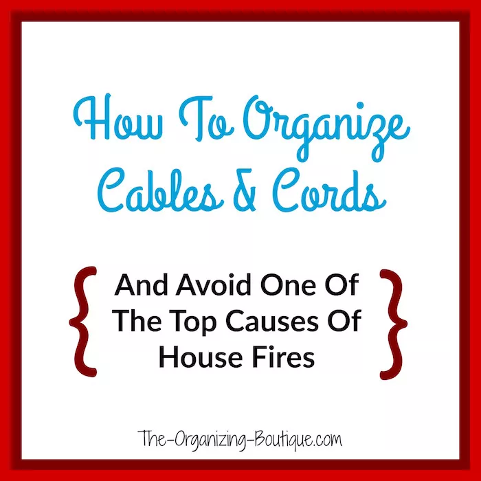Liberate yourself from the cord clutter chaos! Here are some fabulous office organization tips and product suggestions like computer cable organizer products.