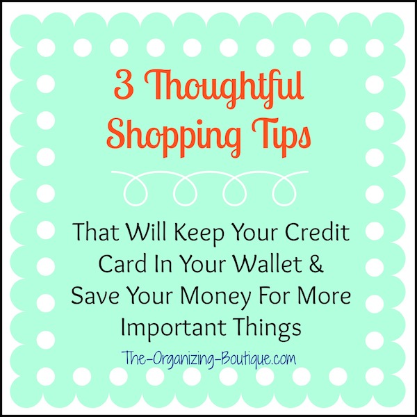 Think before you shop! Here are some online shopping tips for becoming a more thoughtful shopper and easy ways to save money.