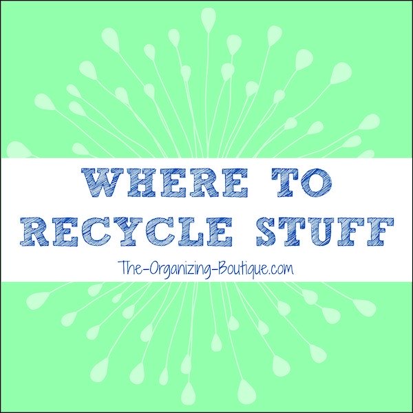 Need to recycle household items? Check out these easy ways to recycle and our directory of amazing resources!