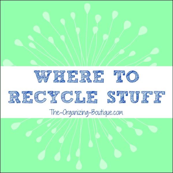 where to recycle household items